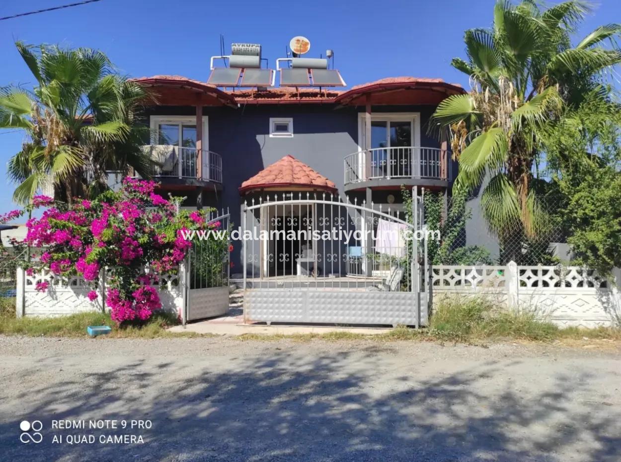 Villa Zum Verkauf Mit Pool In Dalyan Okçular Nachbarschaft