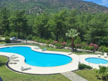 Möblierte Wohnung Mit Pool In Dalaman Akkaya