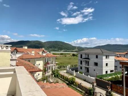 Roof Duplex In A Complex In Dalaman Altintas Neighborhood