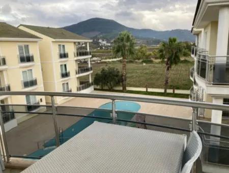 3 1 Apartment For Sale With Pool In Dalaman Hürriyet Neighborhood